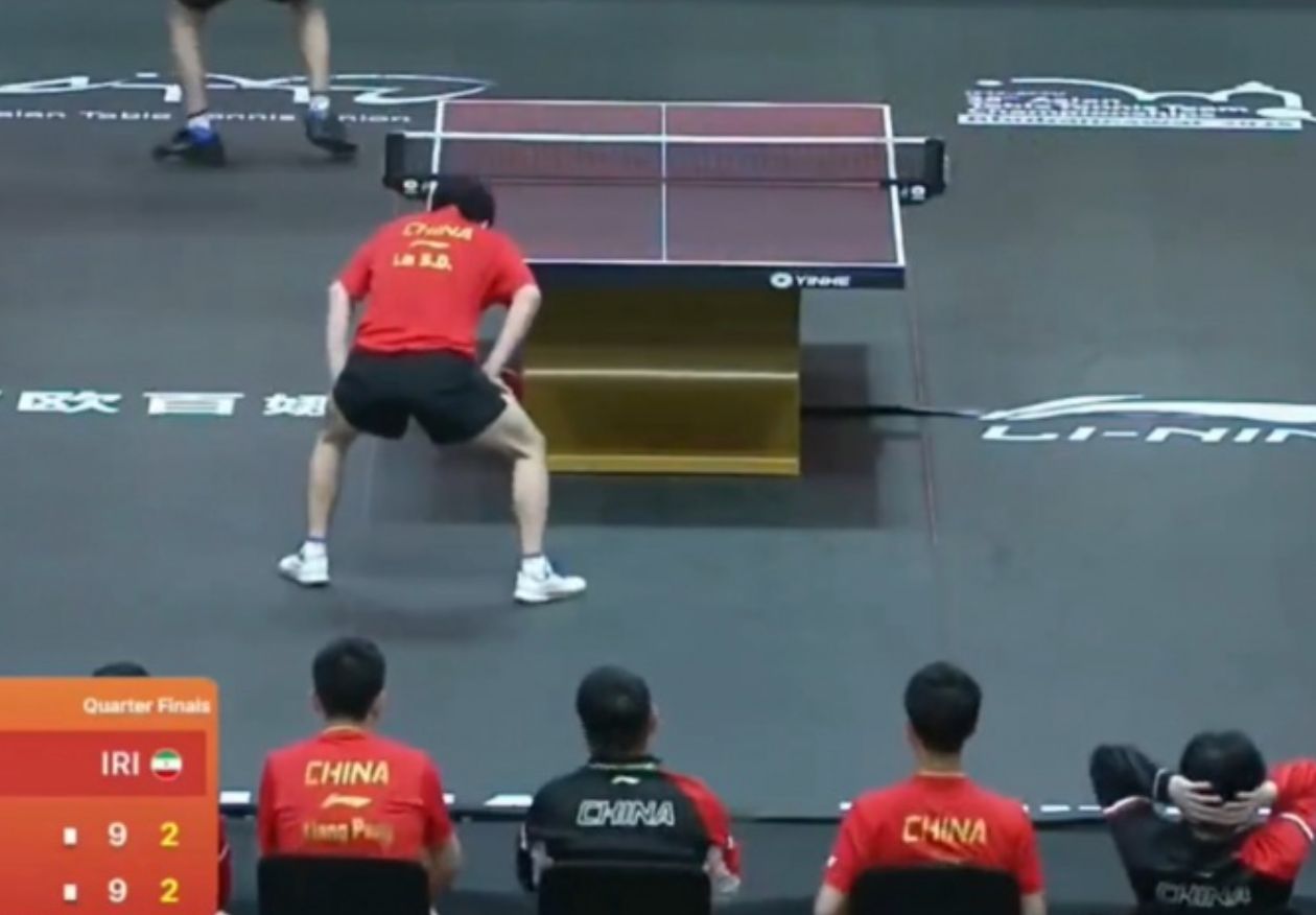 对阵中国队, 思议地, 伊朗队